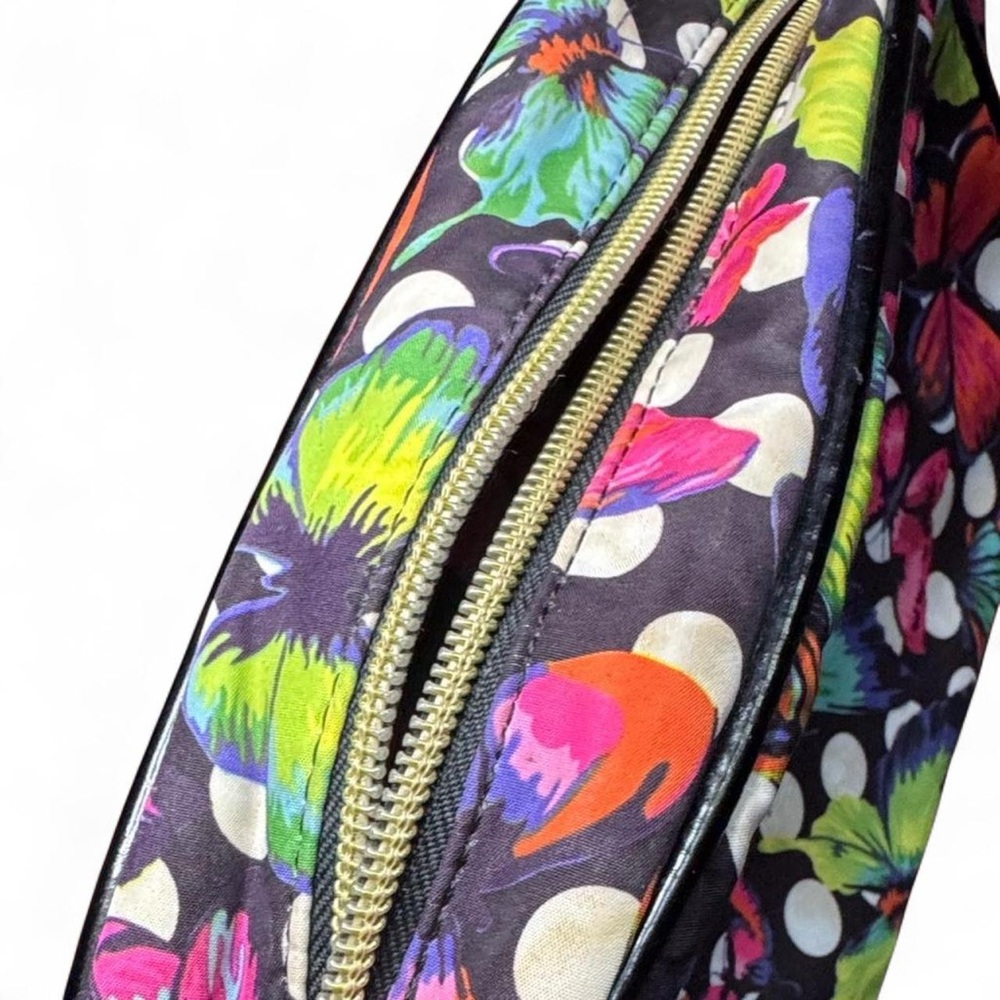 Betsey Johnson VTG 2000s Butterfly Colorful Polka Dot Cosmetic Makeup Bag — OS - Picture 8 of 8